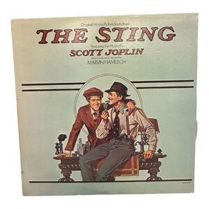 The Sting Original Soundtrack - 1974 MCA-390 Stereo Vinyl LP Excellent vintage